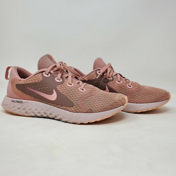 Nike Women's Legend React Running Shoes Pink 11 - Picture 1 of 11